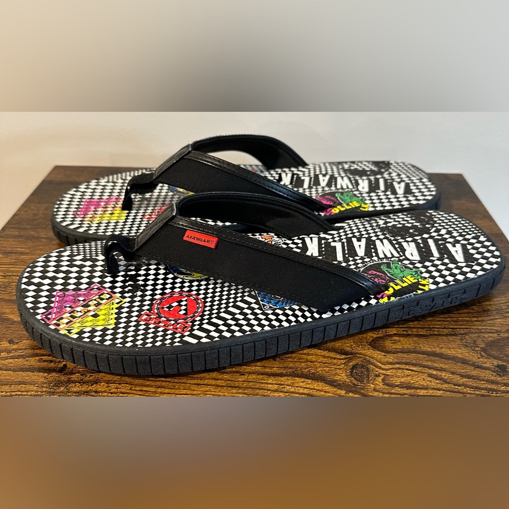Airwalk Men’s Deck4 Flip Flops NWT Size 13